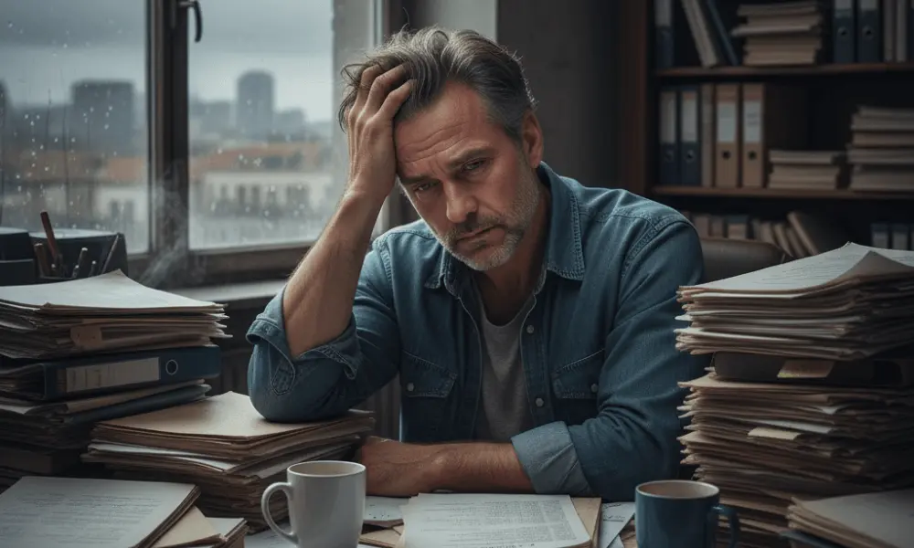 Dirigeant TPE PME débordé et épuisé avant l’adoption de l’intelligence artificielle
