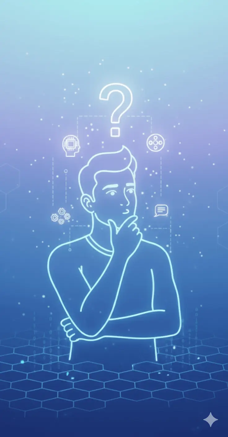 Dirigeant TPE PME se posant des questions sur l’audit IA et l’automatisation